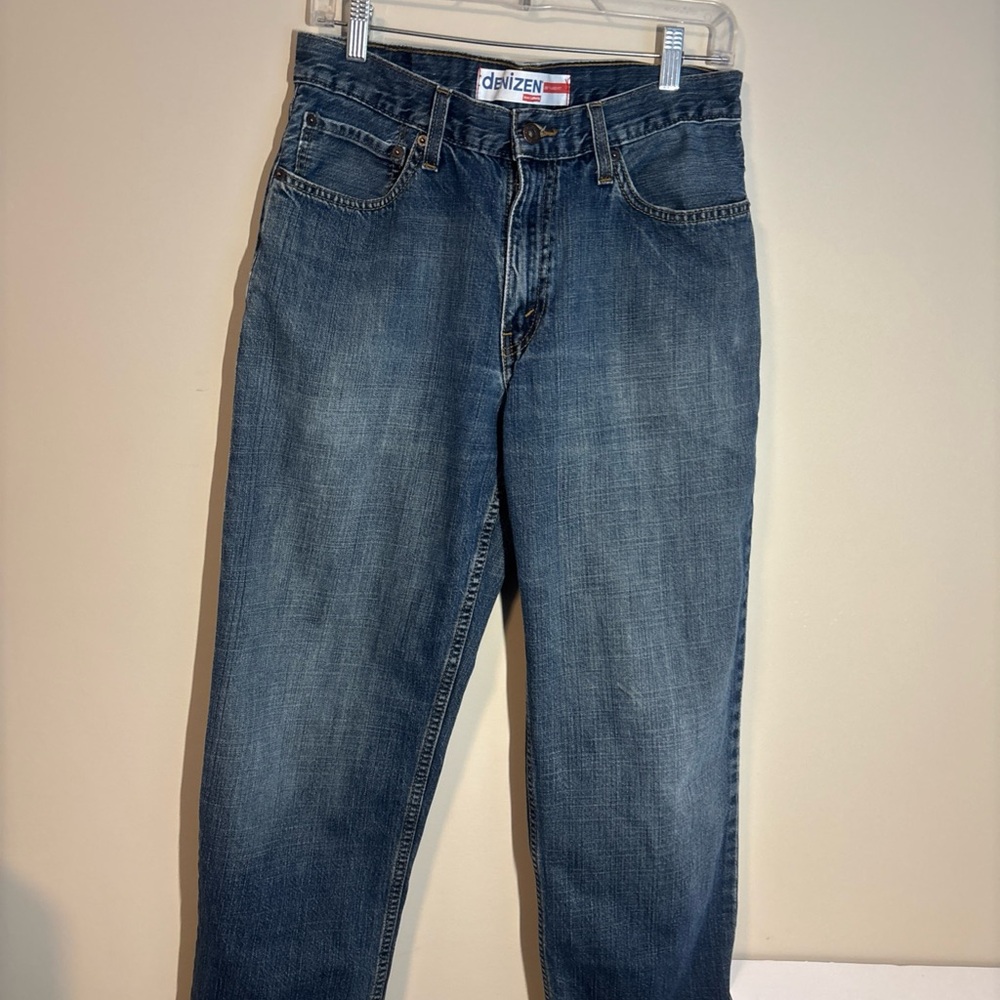 Denizen from Levi's Dark Blue Straight Jeans 285 relaxed